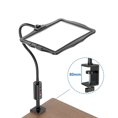 8079-6: 2X  240*170mm Clamp-on LED Desk Lamp - 副本