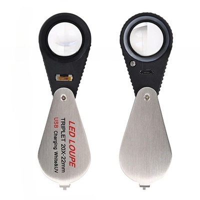 7804-20: 20X D22mm LED UV 