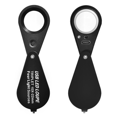 7808-10: 10X D22mm LED UV 