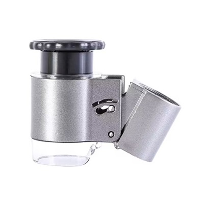 9882A: 50X D11mm LED+UV