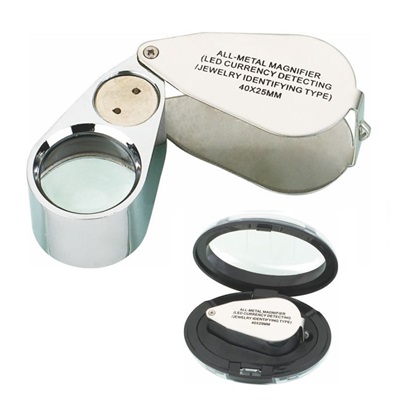 9890: 40X D25mm loupe Led